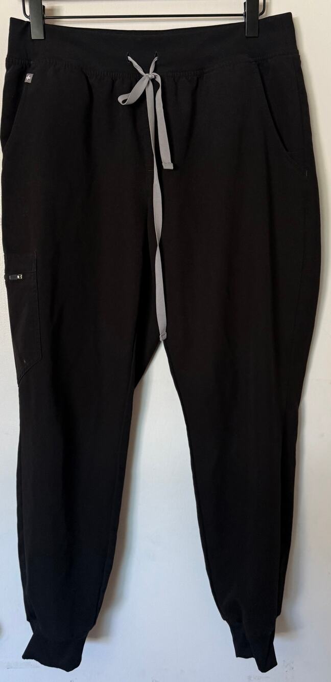 FIGS Technical Collection Men's Jogger Scrub Pants Black M